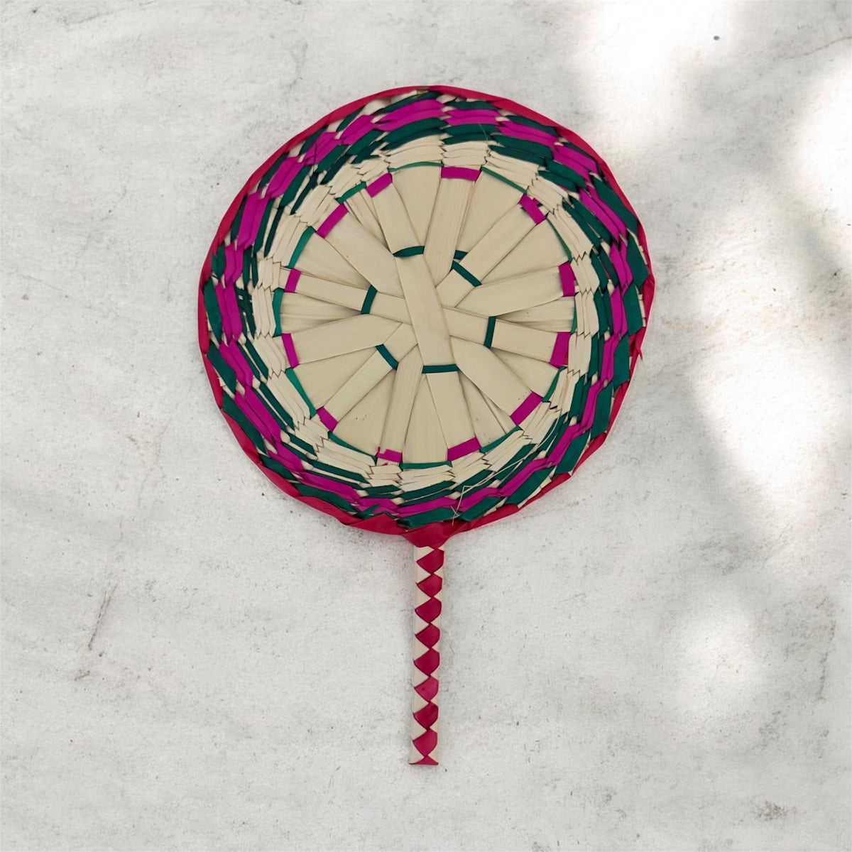 Handcrafted Mexican Palm Fan 3 / Ventilador Tipico Mexicano 3
