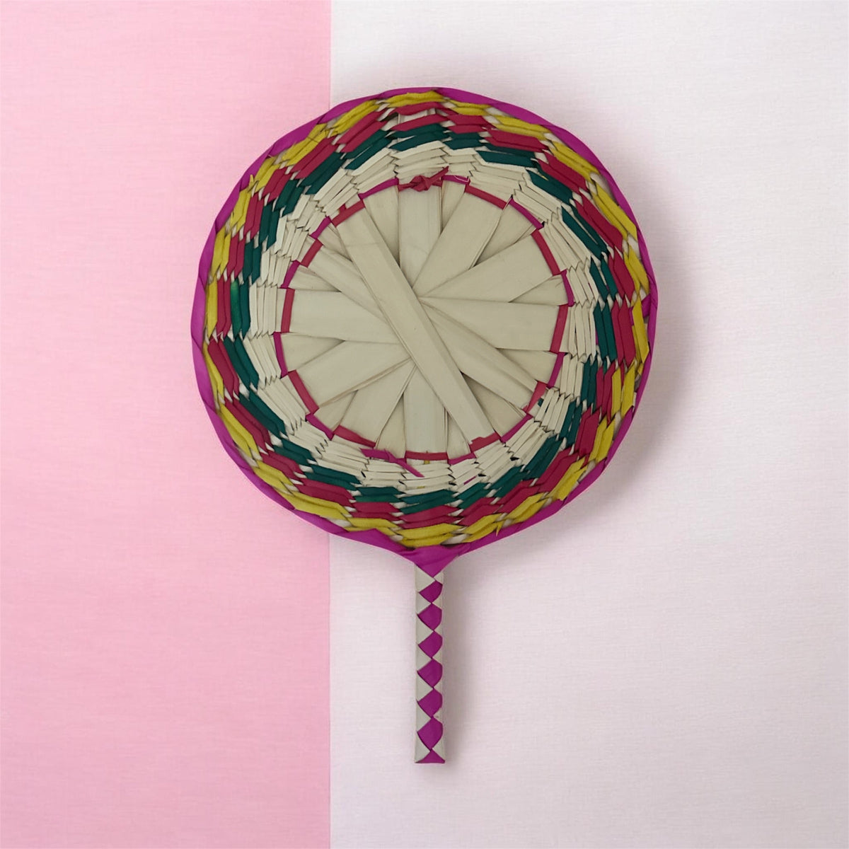 Handcrafted Mexican Palm Fan 2 / Ventilador Tipico Mexicano 2