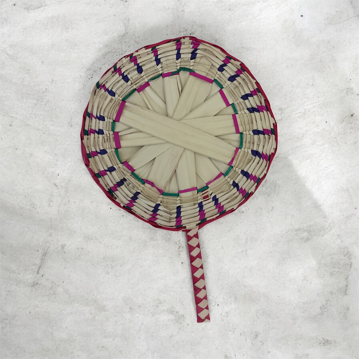 Handcrafted Mexican Palm Fan 1 / Ventilador Tipico Mexicano 1