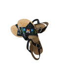 Black Leather Sandals / Sandalias Negras en Piel