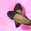 Mexican-Inspired Handcrafted Shoes / Zapatos estilo Rebozo