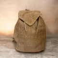 Handcrafted Mexican Jute Backpack / Mochila de Yute 1
