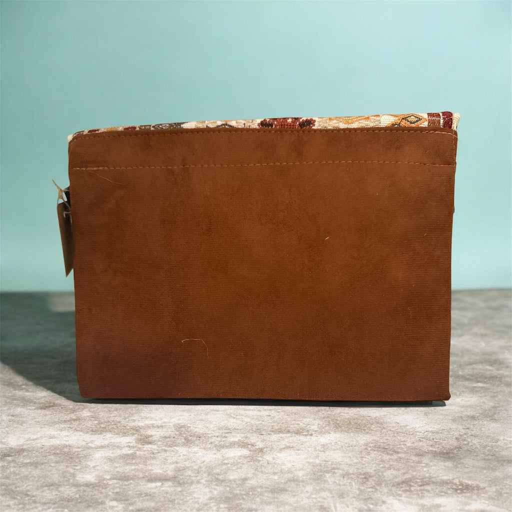 Vibrant Mexican Leather Crossbody & Clutch Bag/ Bolsa en piel cartera Y Crossbody 3