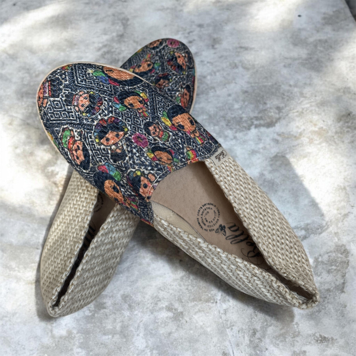 Colorful Mexican Jute Shoes / Zapato en Yute Leles