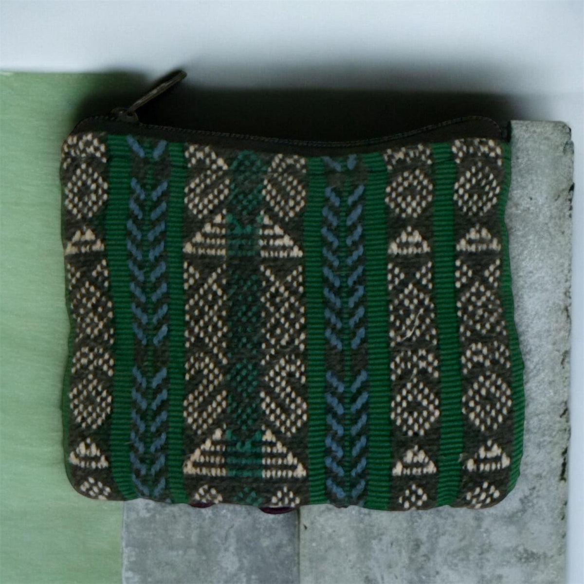 Hand-Embroidered Coin Purse / Monedero Bordado a Mano "selected and shipped based on availability at the time of purchase"