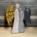 Hand-Carved Wooden Angels / Angeles de Madera Tallada