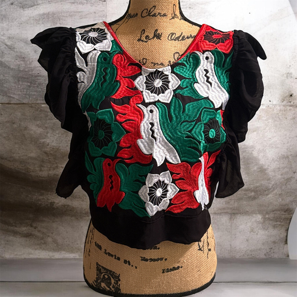 Women’s Mexican Artisan Blouse / Blusa artesanal mexicana 4