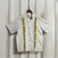 Men’s Embroidered Cotton Shirt / Camisa de Algodón Bordada para Hombre Blanco