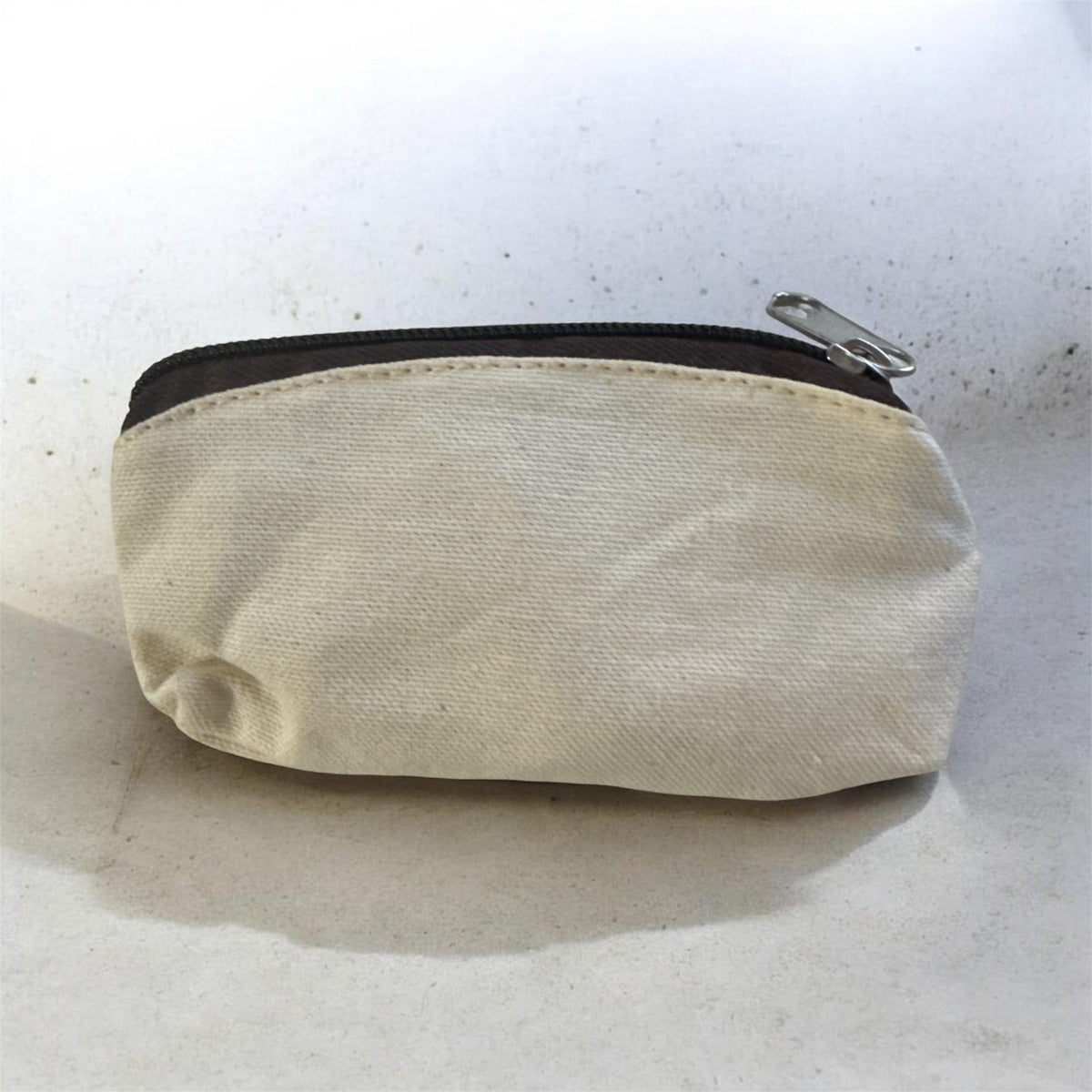 Mini Leather & Fabric Coin Purse / MIni monedero en tela y piel